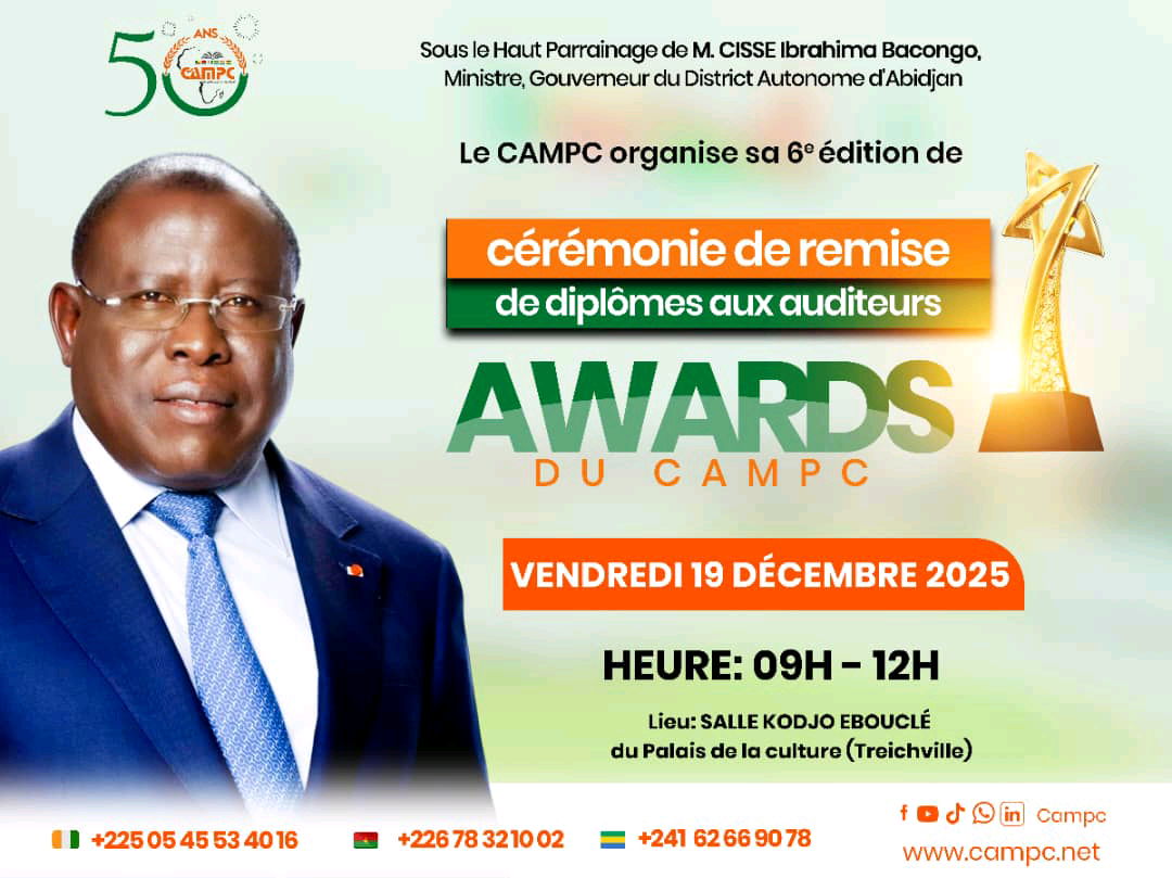 Le CAMPC organise sa 6° édition de la cérémonie de remise de diplômes aux auditeurs