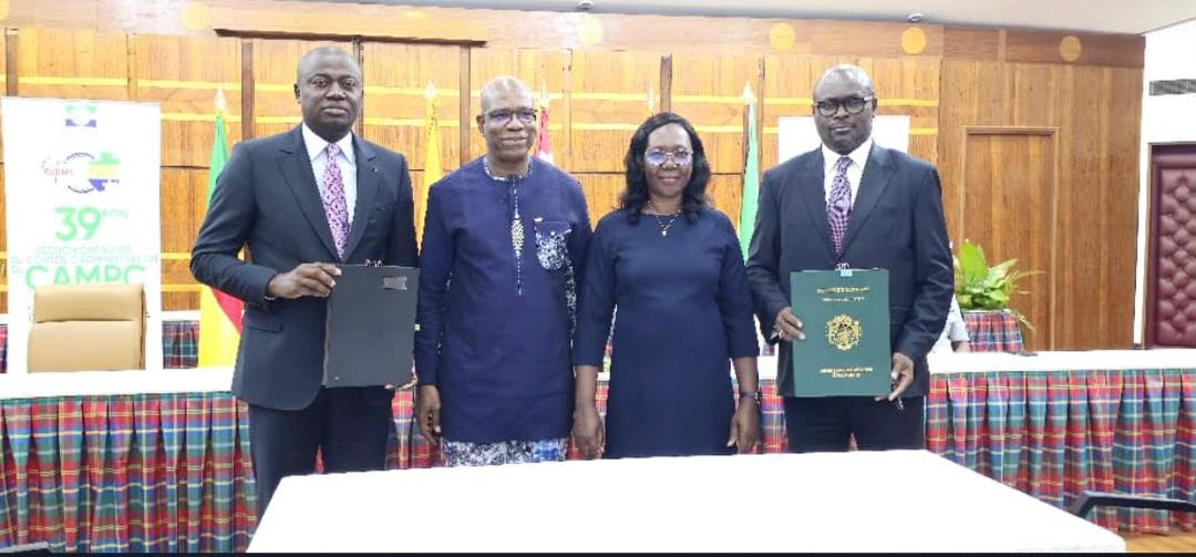 #SIGNATURE DE L’ACCORD DE SIÈGE ENTRE LE GABON ET LE CAMPC