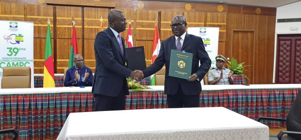 Image 3 - #SIGNATURE DE L’ACCORD DE SIÈGE ENTRE LE GABON ET LE CAMPC