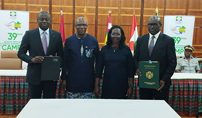 Image 5 - #SIGNATURE DE L’ACCORD DE SIÈGE ENTRE LE GABON ET LE CAMPC