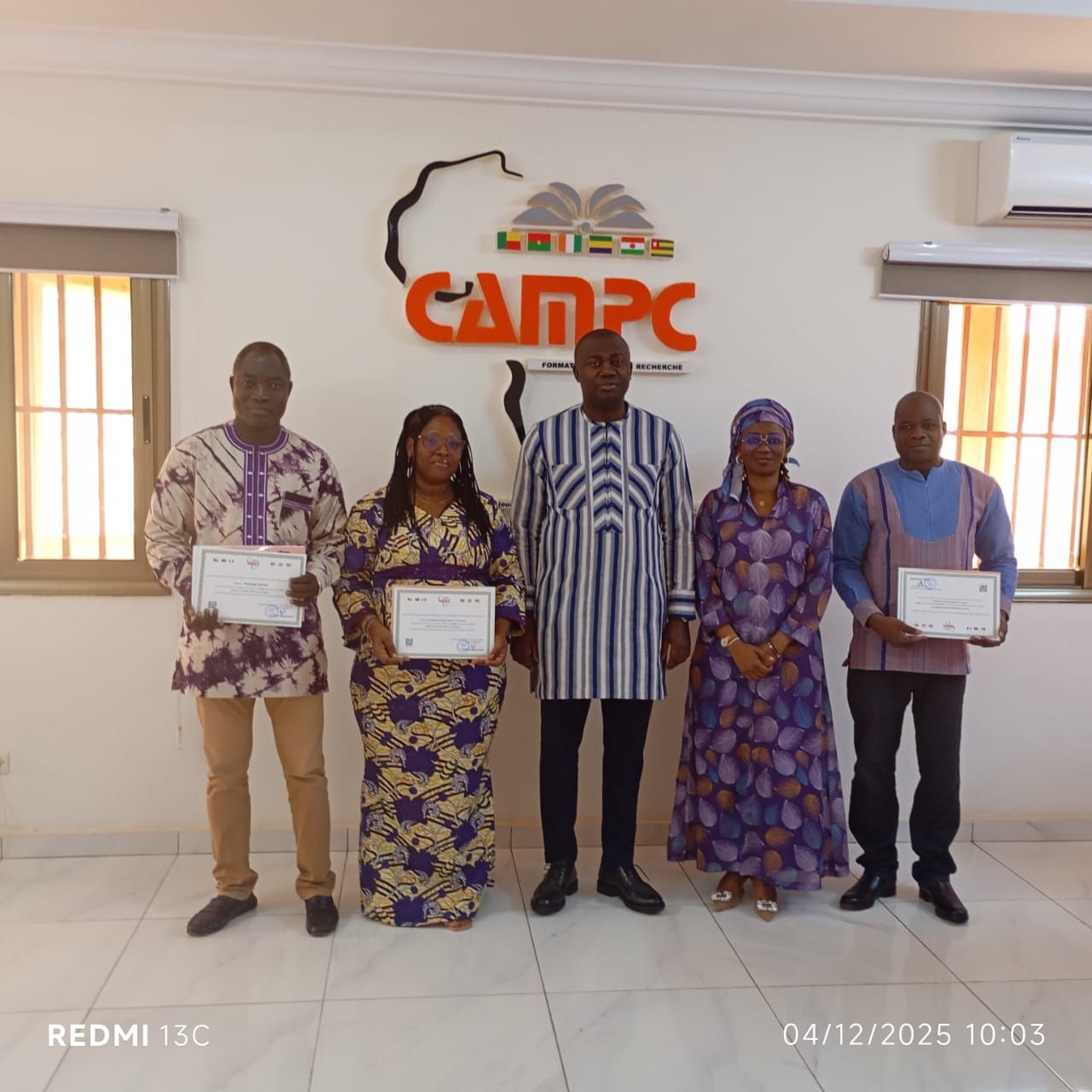 🎓 Cérémonie de Remise des Attestations de Fin de Formation