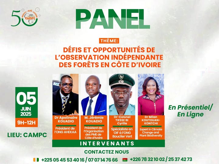 Défis et opportunités de l’observation indépendante des forêts en Côte d’Ivoire