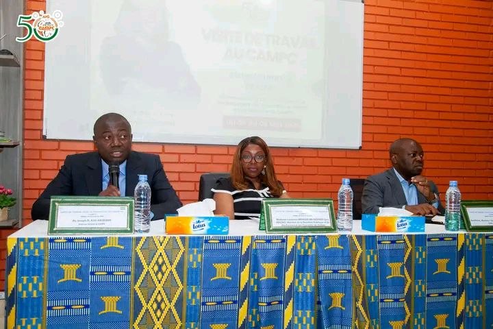🤝 🇬🇦 Le CAMPC a eu l’honneur d’accueillir Mme Laurence NDONG, Ministre de la Fonction Publique et du Renforcement des Capacités du Gabon, Administrateur du CAMPC, dans le cadre d’une visite de travail du 06 au 09 mai 2026.  Au cours de son séjour, Mada