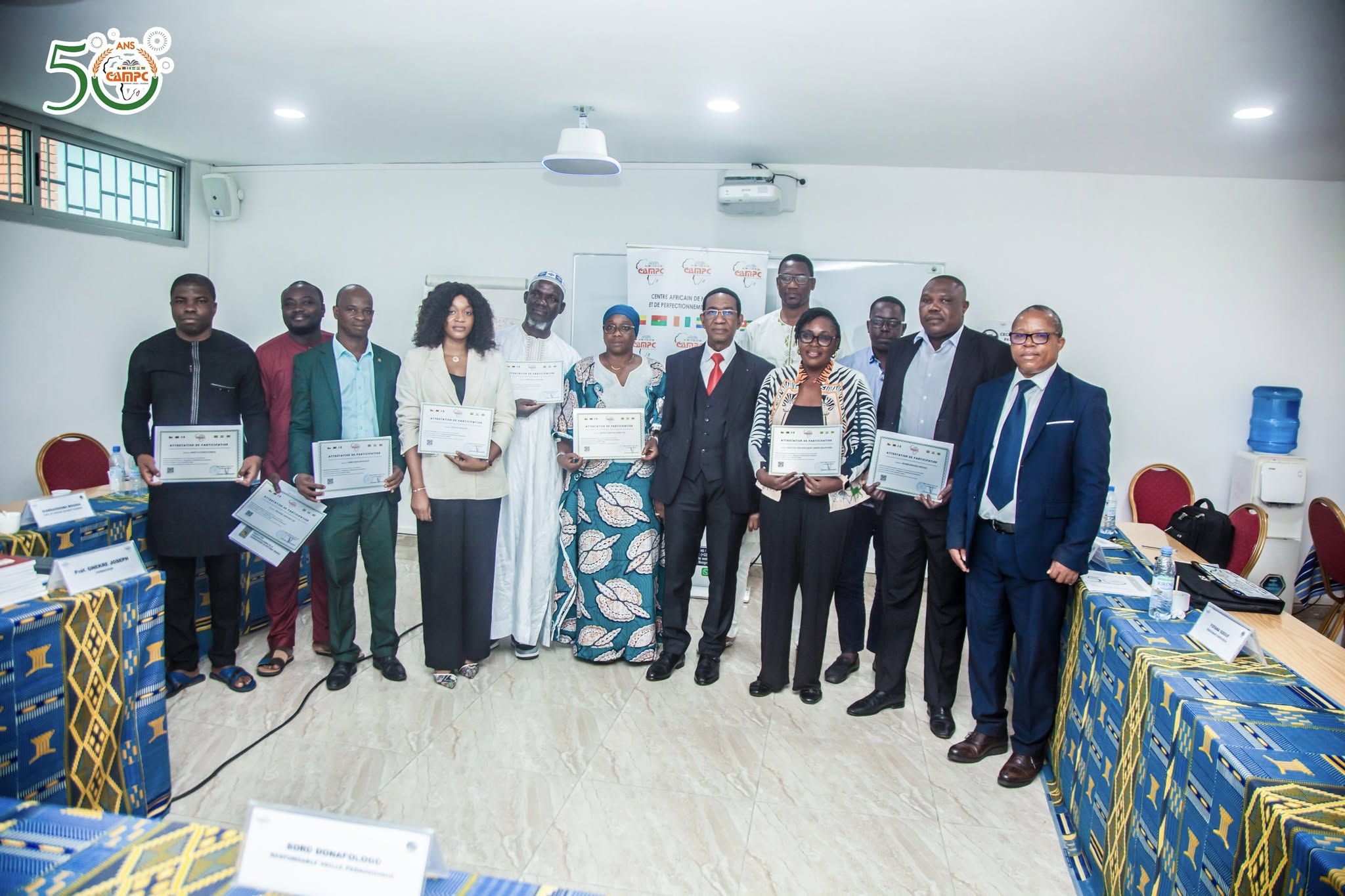 Remise de certificats en Management et Administration des Organisations